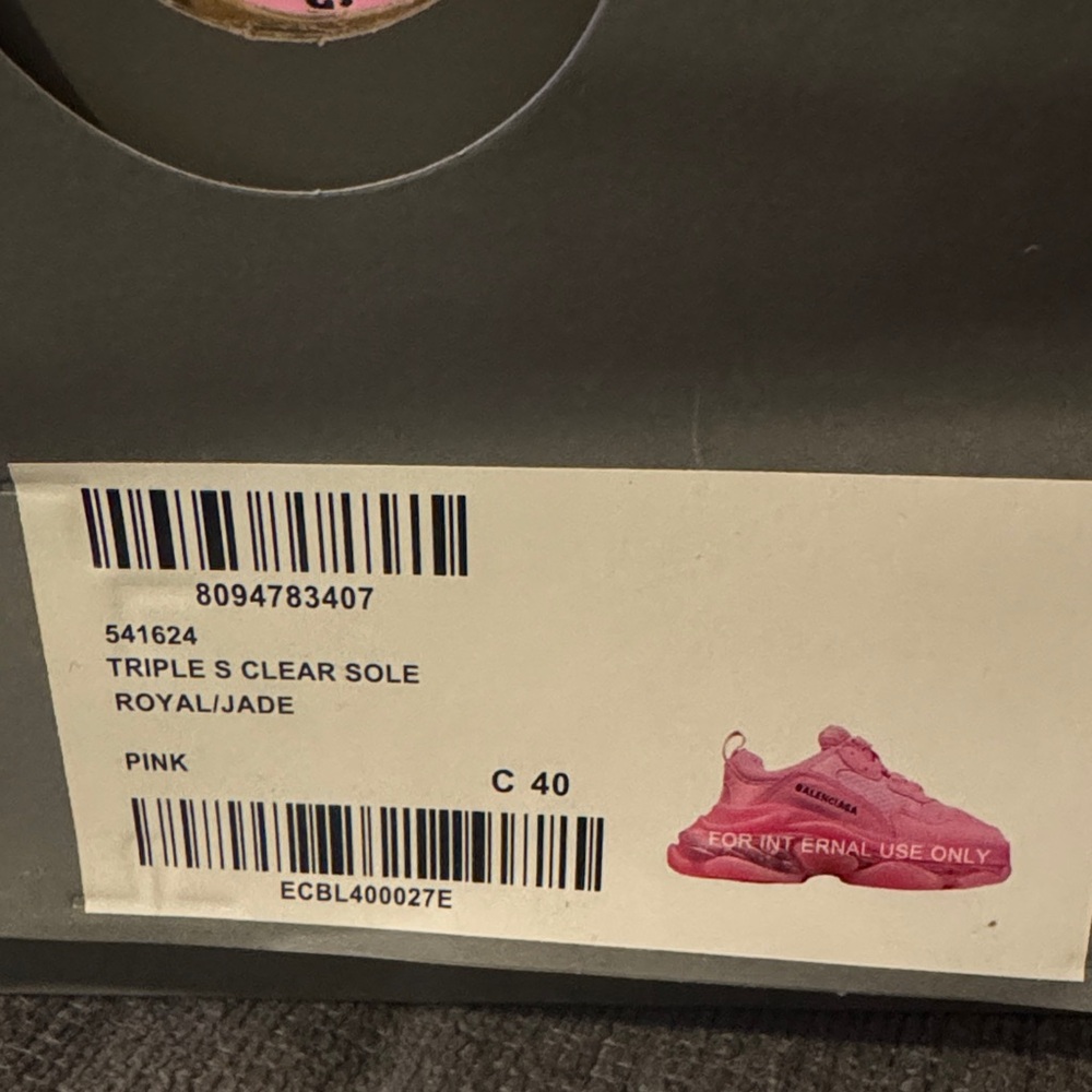 Balenciaga Triple S Sneakers - Pink